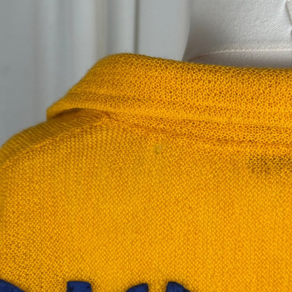 Vintage 1970s Jantzen Varsity Big Bill Alpaca & Mohair Cardigan - Picture 11 of 12